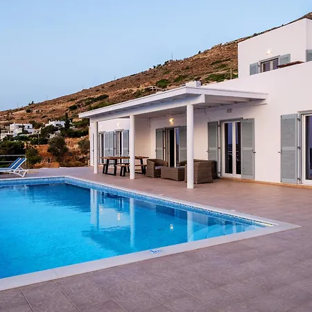 Villa Quality Brand 6br Magnificent Private Monaco Paros, Large Infinitive Pool, Amazing Views