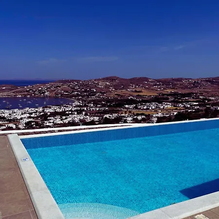 Quality Brand 6br Magnificent Private Monaco Paros, Large Infinitive Pool, Amazing Views Вилла