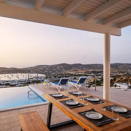 Quality Brand Villas: Luxurious 6br Monaco With Infinity Pool In Villa Parikia (Paros)